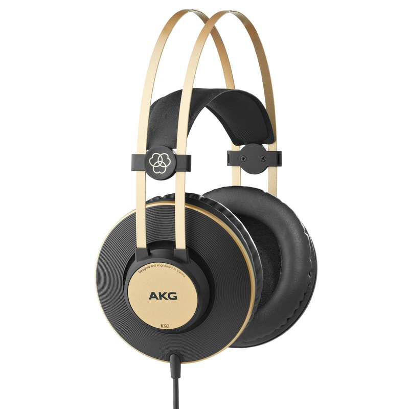 AKG K92 closed-back monitoring headphones