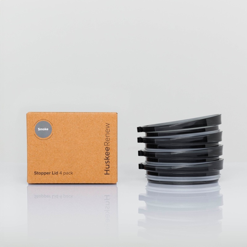 Universal HuskeeRenew Lid 4-pack – Smoke