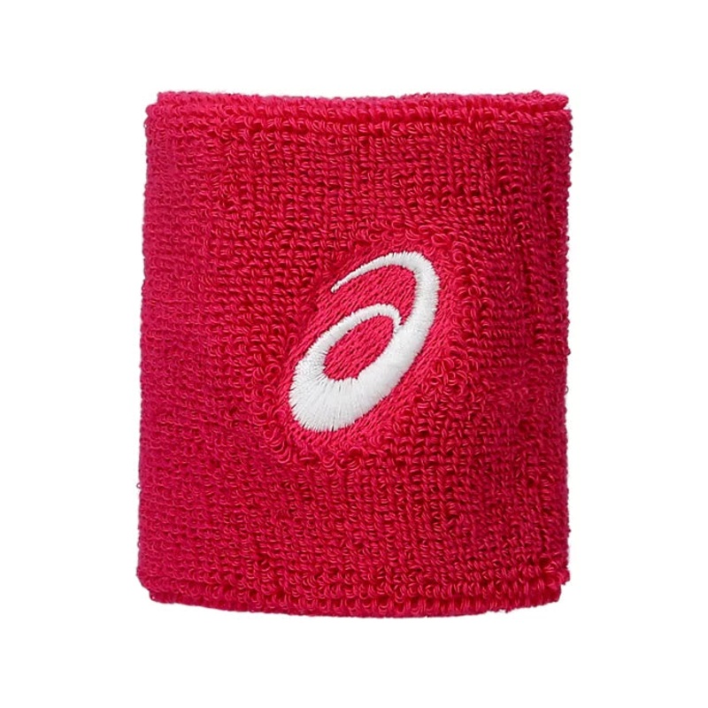 Asics Wrist Band Pair Bright Rose