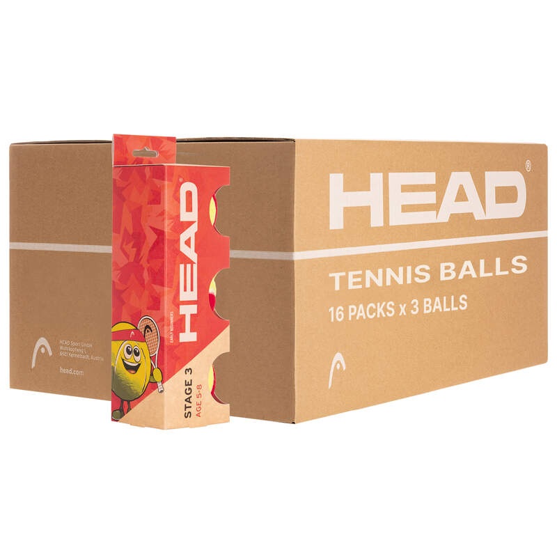 Head Stage 3 – Red 3 Ball Pack (Carton of 16 Packs)