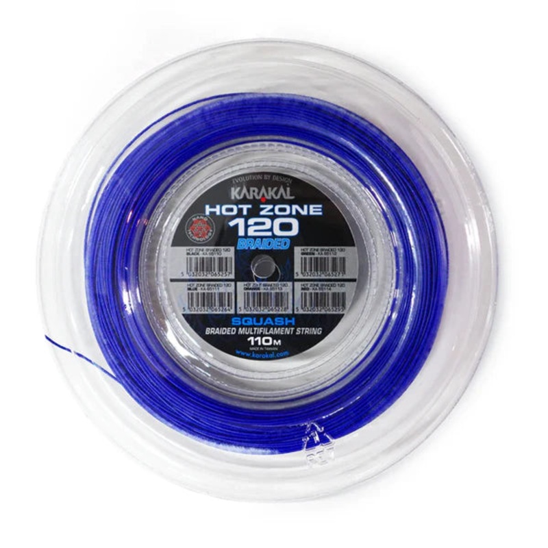 Karakal Hot Zone 120 Braided Reel of Blue 1.2mm