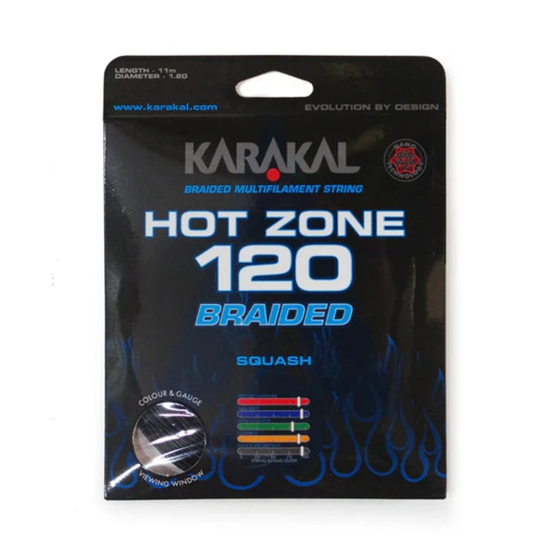 Karakal Hot Zone 120 Braided Set of Black 1.20mm