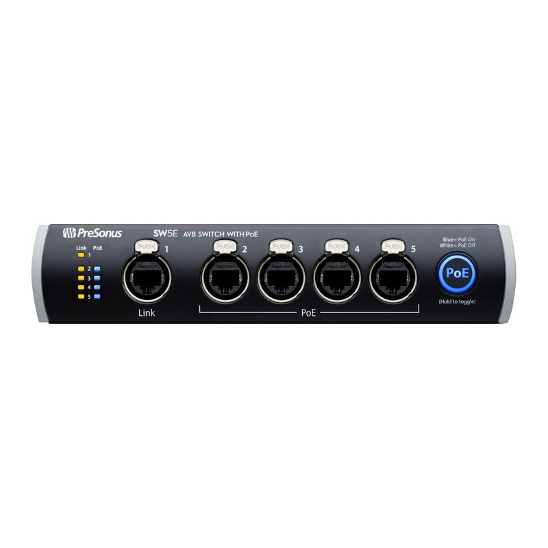 Presonus SW5E AVB network switch and bridge – A1