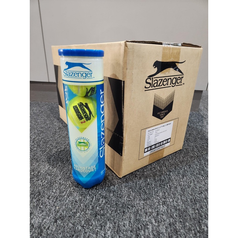 Slazenger Advantage Hardcourt 4 Pet (Carton of 18 Cans) Tennis Balls
