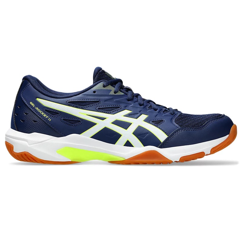 Asics Gel-Rocket 11 Men Blue Expanse/Safety Yellow