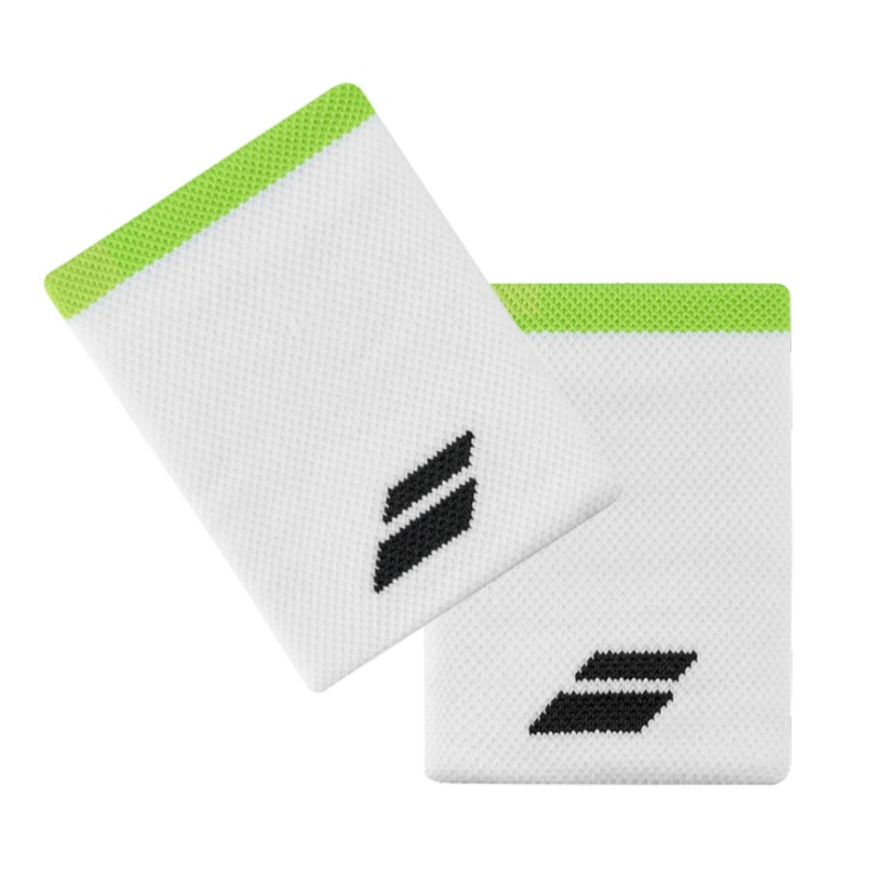 Babolat Logo Jumbo Wristband #1081 White/Aero