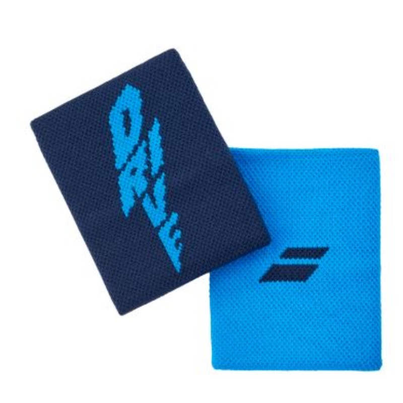 Babolat Logo Jumbo Wristband #4086 Drive Blue
