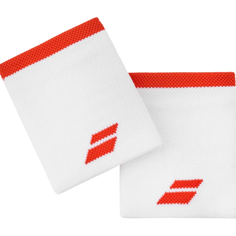Babolat Logo Wristband Jumbo #1031 White Red
