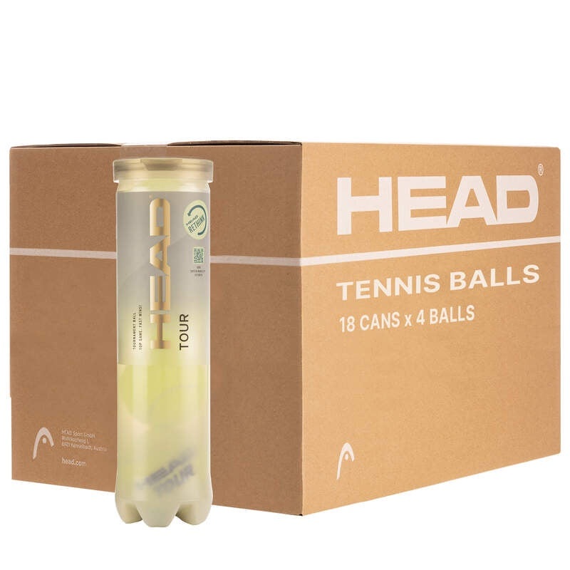 Head 4B Head Tour 4 Ball Can (Carton of 18 Cans)