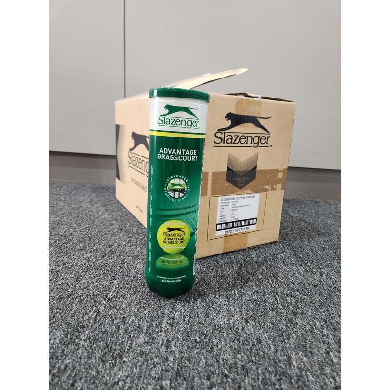 Slazenger Advantage Grasscourt 4 Pet (Carton of 18 Cans) Tennis Balls