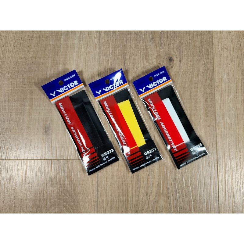 VICTOR  Overgrip GR233|White|Black|Yellow