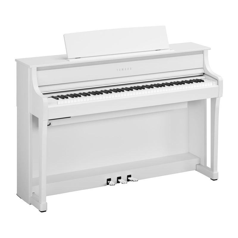 Yamaha Clavinova CLP875 digital piano – White