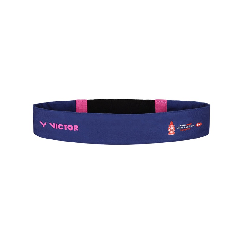 VICTOR HSBC BWF World Tour Finals 2024 Sport Headband Navy Blue