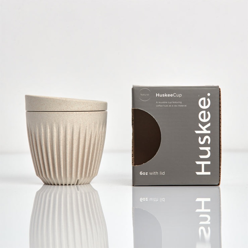 6oz HuskeeCup with Lid – Natural