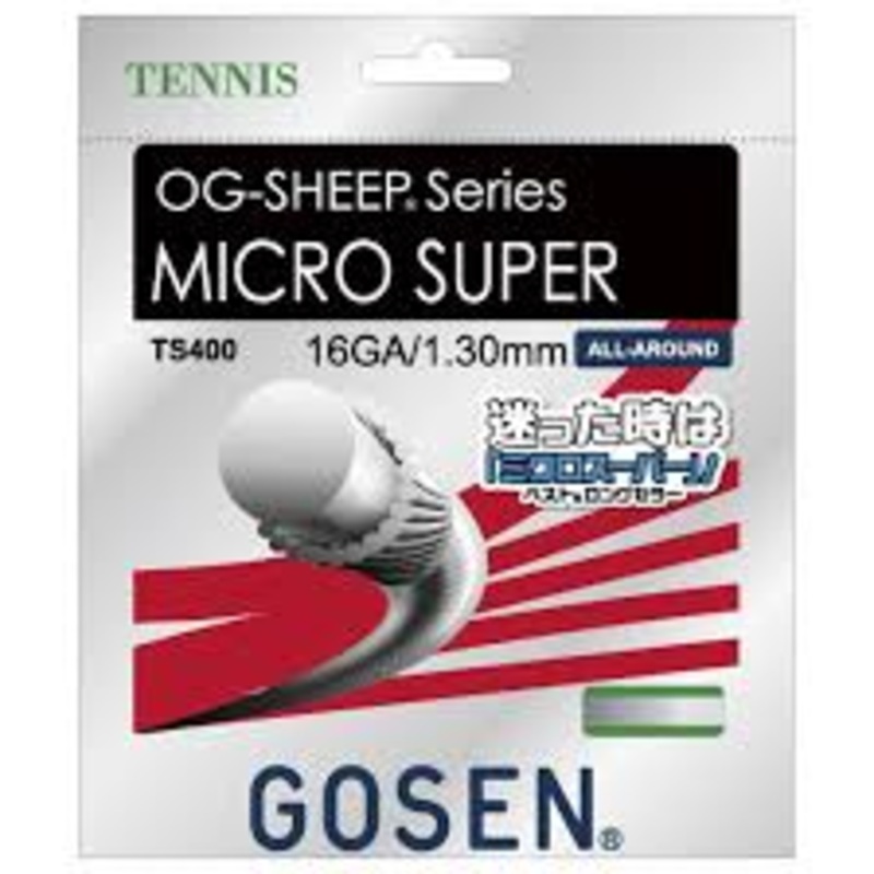 Gosen MICRO SUPER Tennis Stringing Service