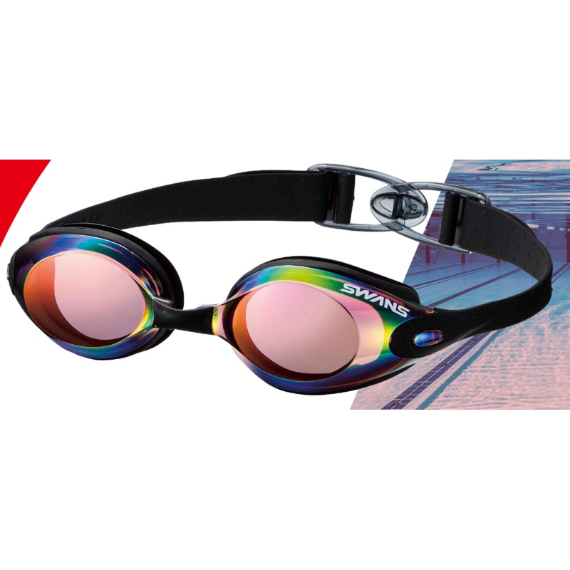 SWANS SWB-1M FITNESS MIRROR SWIMMING GOGGLES