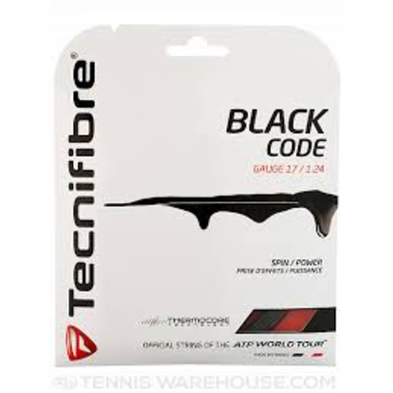 Tecnifibre Black Code Tennis String Set