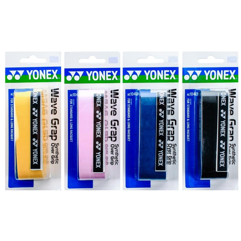 YONEX AC104EX WAVE GRAP|YELLOW|PINK|NAVY BLUE|BLACK