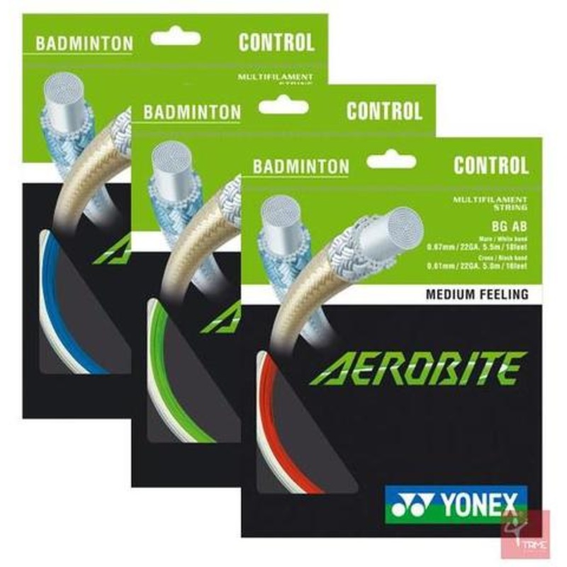 Yonex Aerobite Badminton String Set (3 ColoursOptions)