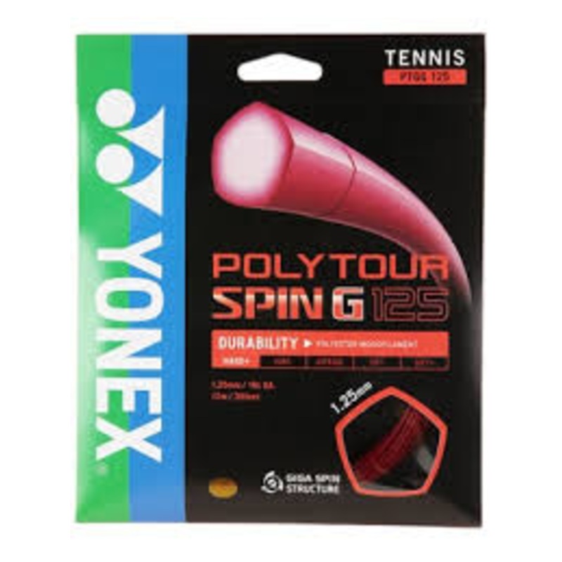 Yonex Poly Tour Spin G Tennis String Set