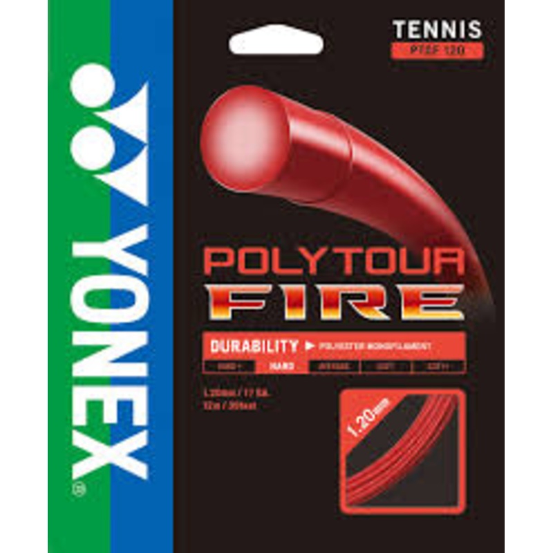 Yonex Polytour Fire Tennis Stringing Service