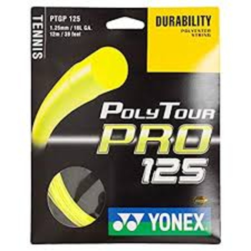 Yonex Polytour Pro 125 Tennis Stringing Service