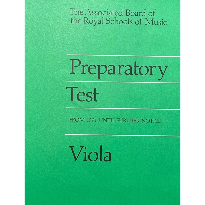 ABRSM Prep Test – Viola