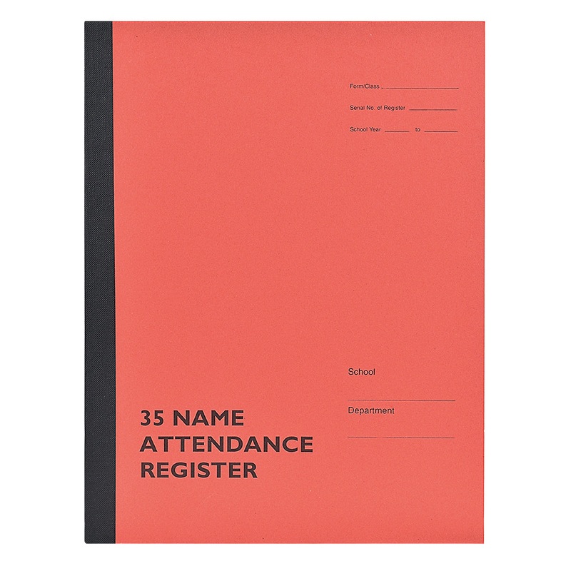 Philip & Tacey School Attendance Register 35 Names Single Copy