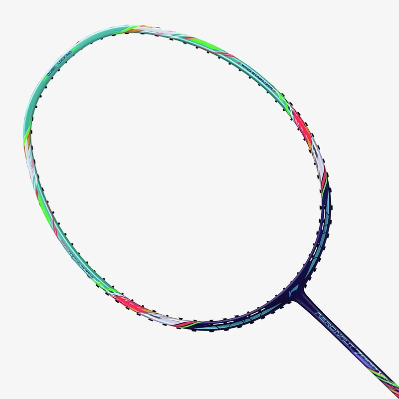 Li-Ning AERONAUT 7000I Purple Green (Light Weight) (Unstrung)