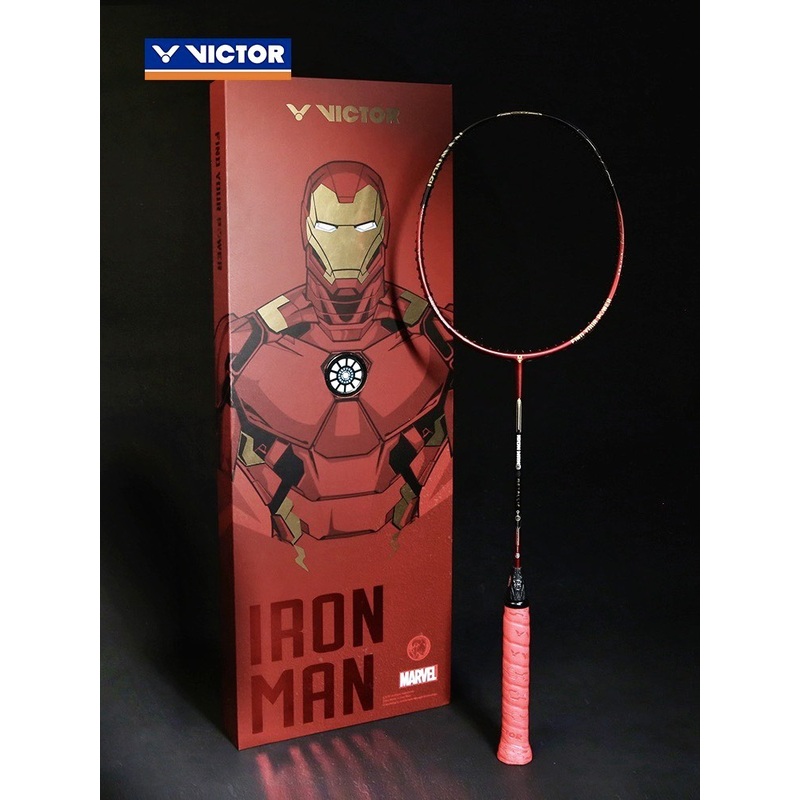 Victor x Marvel Unveils Iron-Man Themed Limited Racket Set (Unstrung)