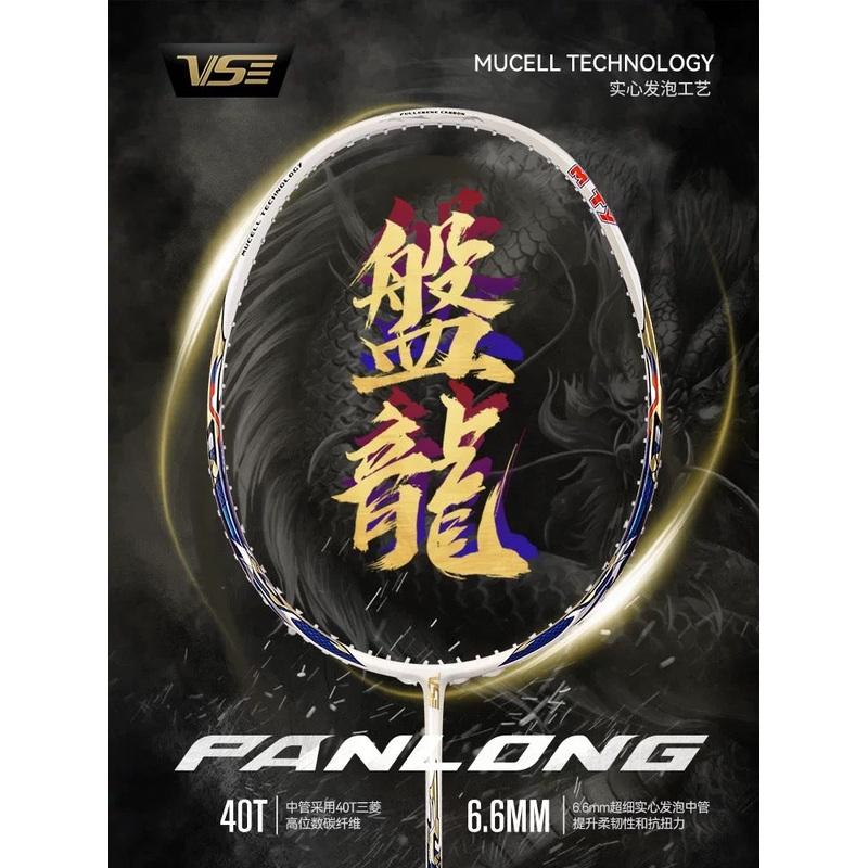 VS Panlong Attacking Racquet Pre-Strung