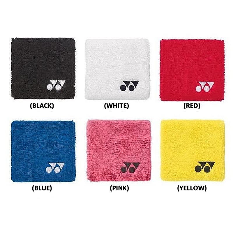 YONEX WRIST BAND AC493|RED|BLACK|WHITE|BLUE|PINK|YELLOW
