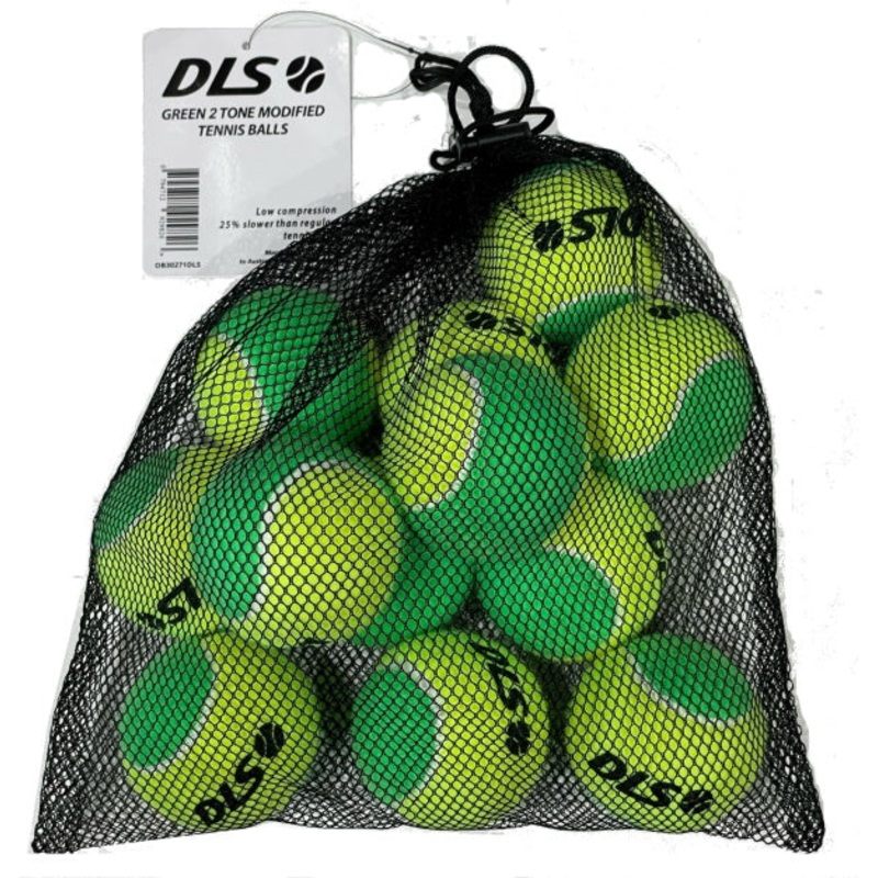 DLS Green Stage 1 Tennis ball Pack of 12