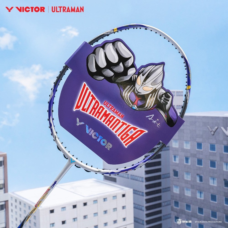 VICTOR X ULTRAMAN Collection THRUSTER K ULTRAMANTIGA Badminton Racket TK-UTMTIGA (Unstrung)