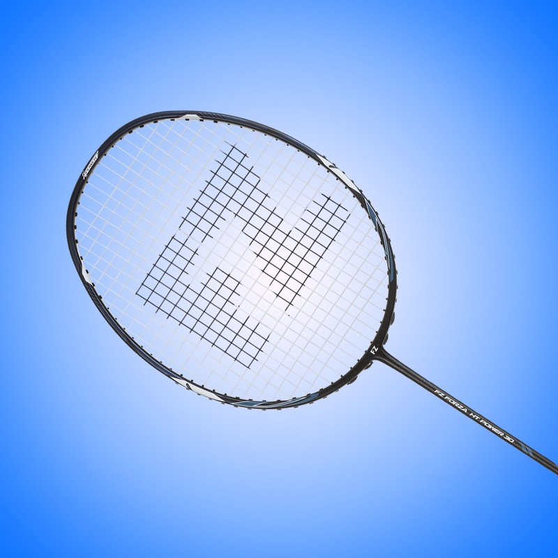 HT Power 30 Unstrung Attacking Badminton Racket (Black) – 3U/G5