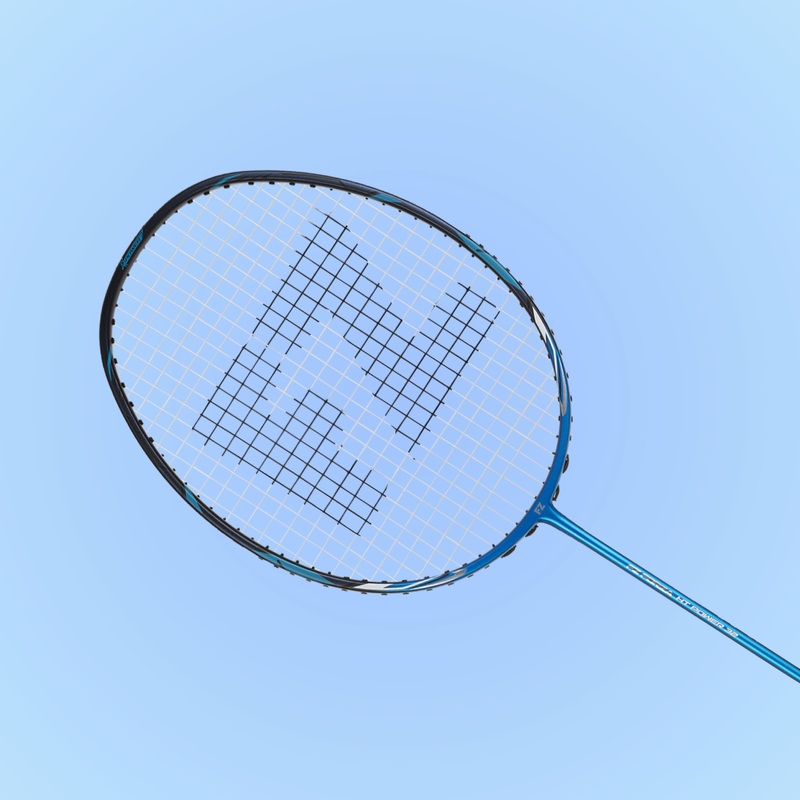 HT Power 32 Unstrung Attacking Badminton Racket (French Blue) – 3U/G5