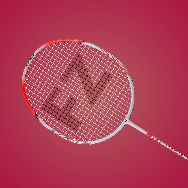Lite 74 Strung Badminton Racket (Fiery Coral) – 6U/G5