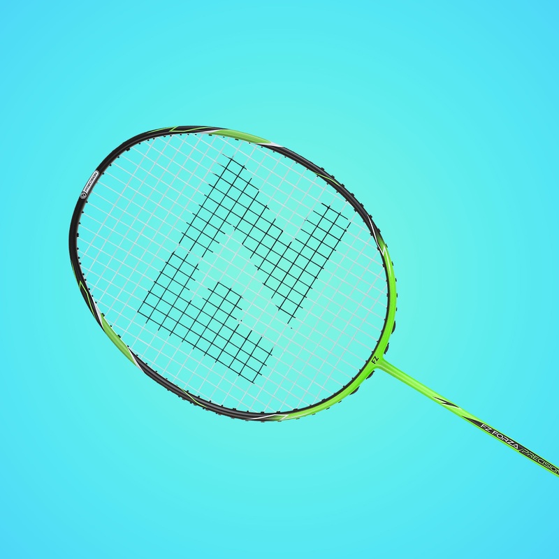 Precision X3 Strung Badminton Racket (Bright Green) – 4U/G5