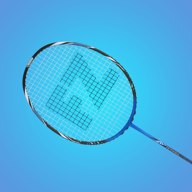Precision X9 Unstrung Badminton Racket( French Blue) – 3U/G5