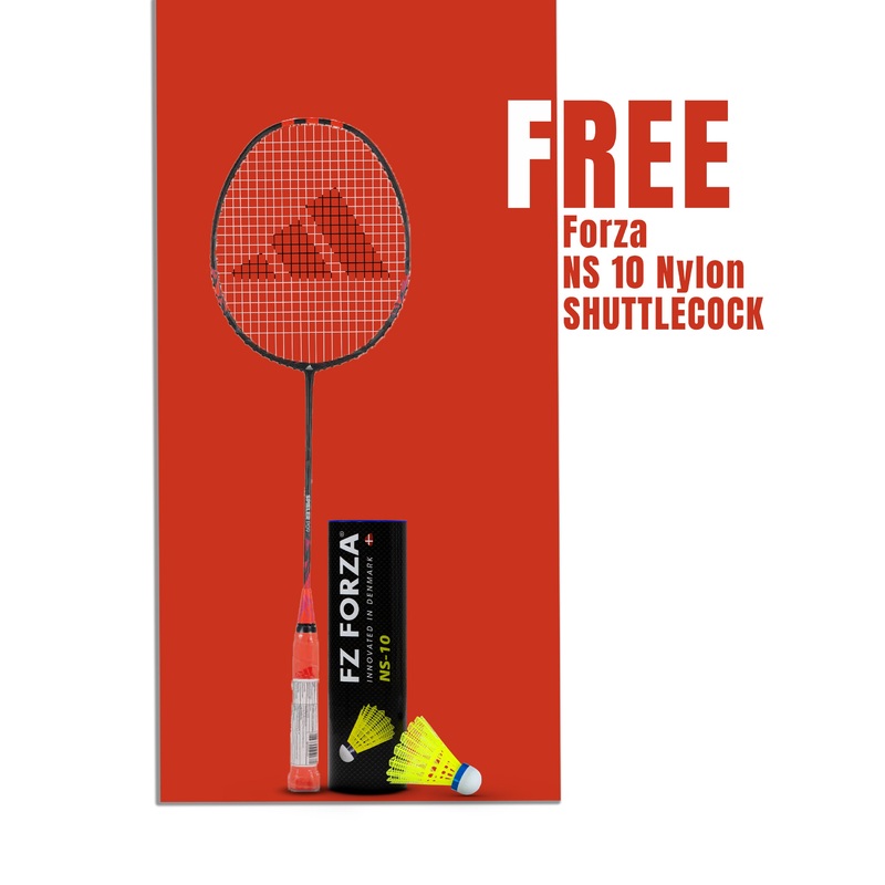 Spieler P09 Strung Badminton Racket (Black) – 4U/G5