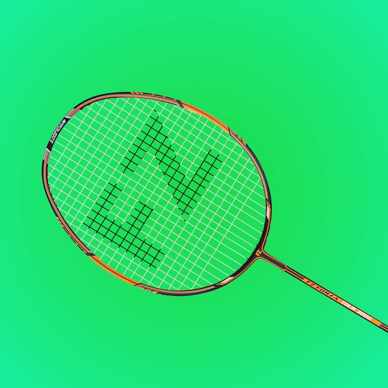 Tour 3000 Strung Badminton Racket (Orange) – 3U/G5