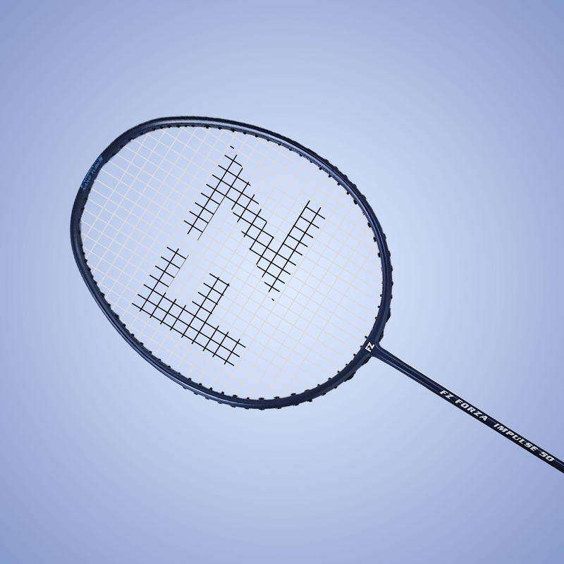 IMPULSE 50 Strung Badminton Racket ( Limoges) – 3U/G5