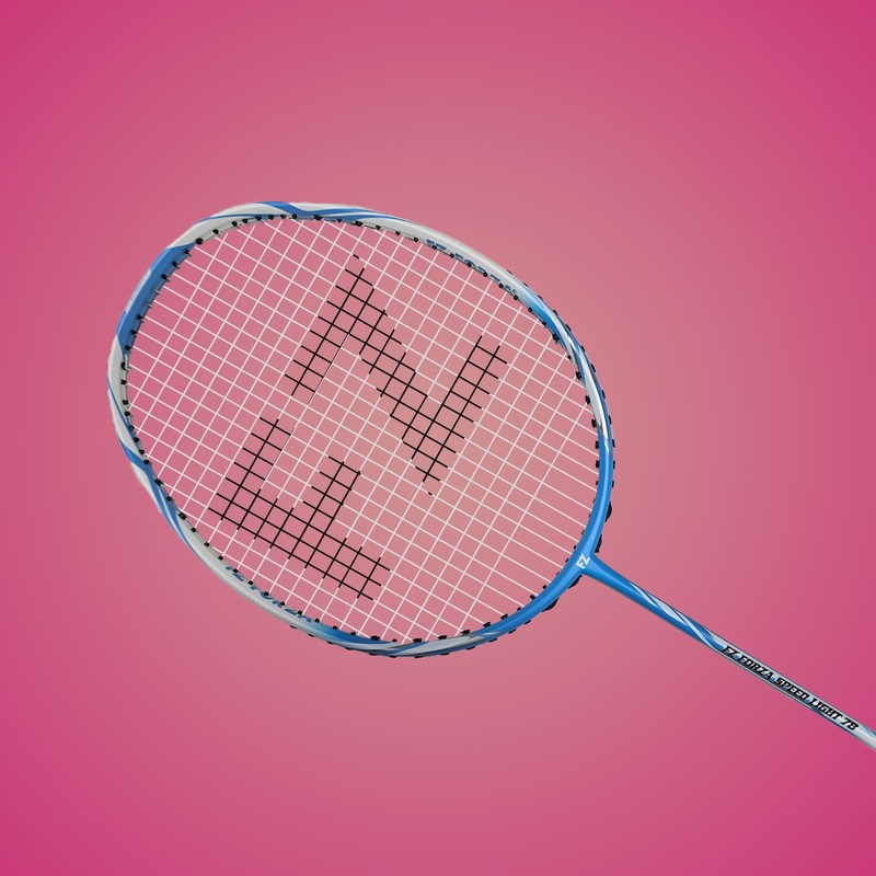 Speed light 78 Strung Badminton Racket ( Ocean Blue ) – 5U/G4