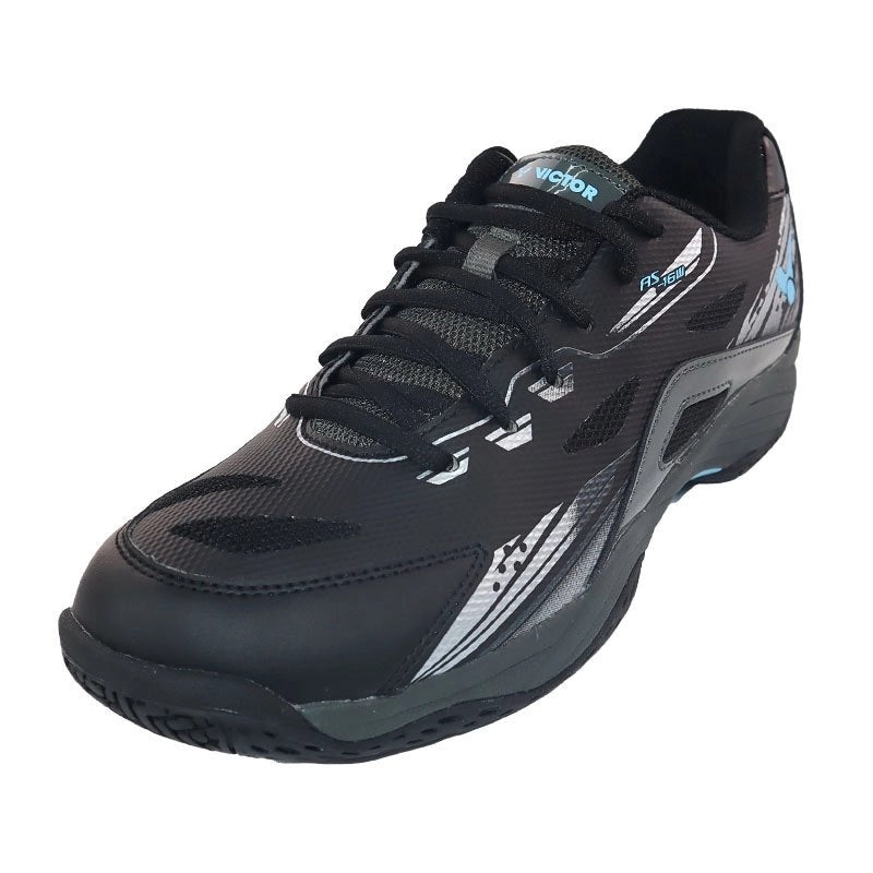 Victor AS-16W-CH Black & Grey Wide Men’s Badminton Shoes
