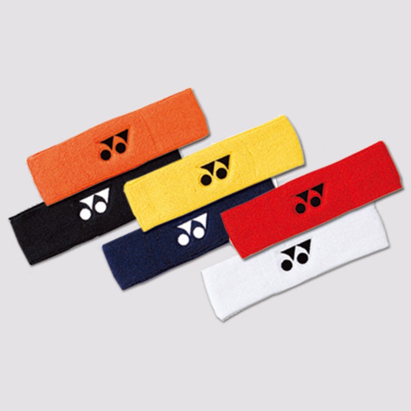 YONEX HEAD BAND AC258|YELLOW|ORANGE|RED|BLACK|WHITE|NAVY BLUE