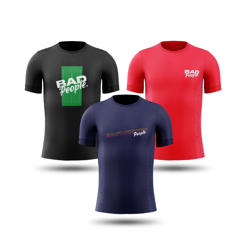 Badpeople T-Shirts Combo (Pack of 3)