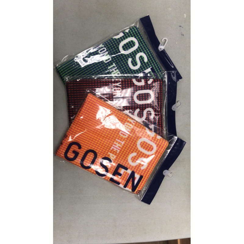 GOSEN K2004 Towel|Orange/blue|Orange/Pink|Green/Blue