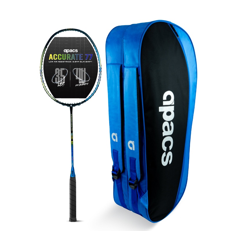 Apacs Accurate 77 + Apacs Double Zipper Kitbag