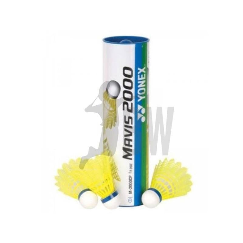 Yonex Mavis 2000 Nylon Shuttlecocks (Yellow Medium Speed)