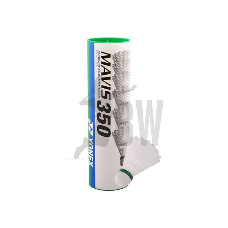 Yonex Mavis 350 Nylon Badminton Shuttlecocks (White Slow Speed)